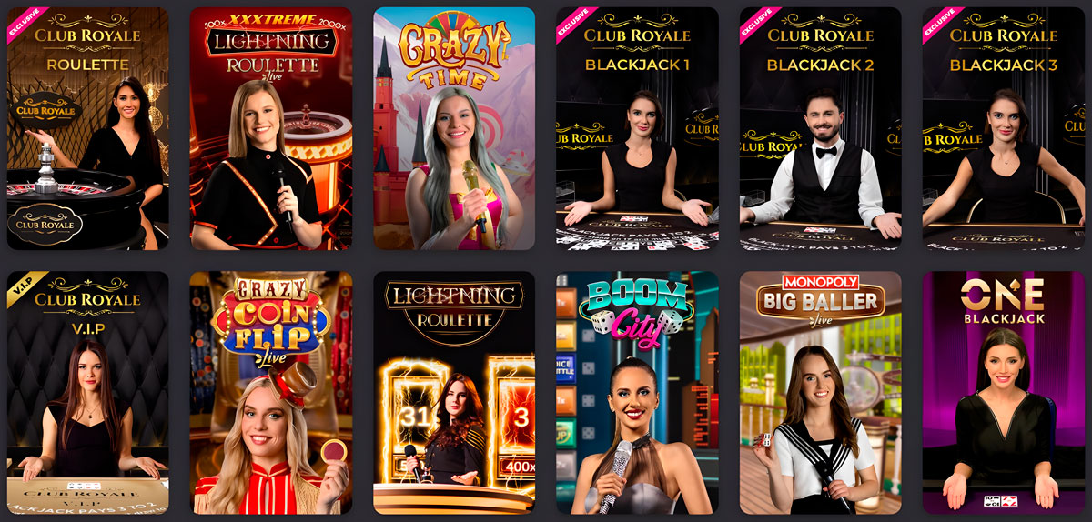 Acerca de Live Casino