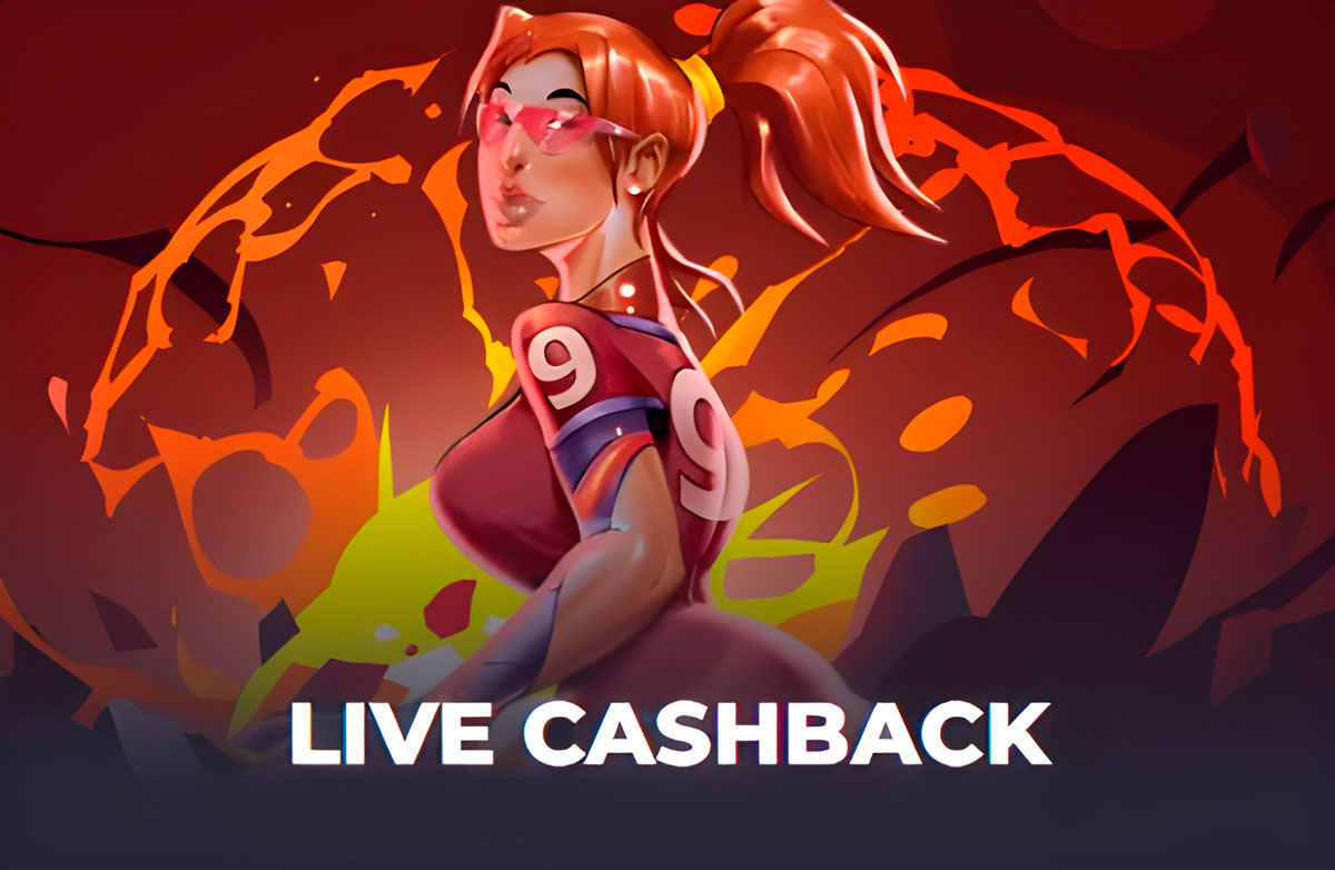 Live Casino Cashback: 25% up to €200 