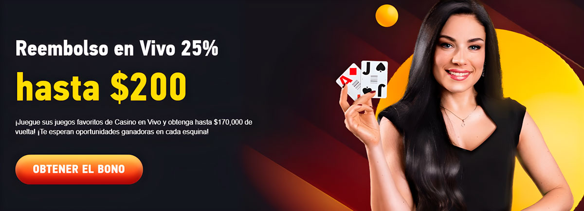 Acerca de las promociones de Live Casino