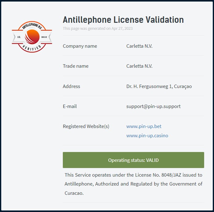 Regulation and Licensing