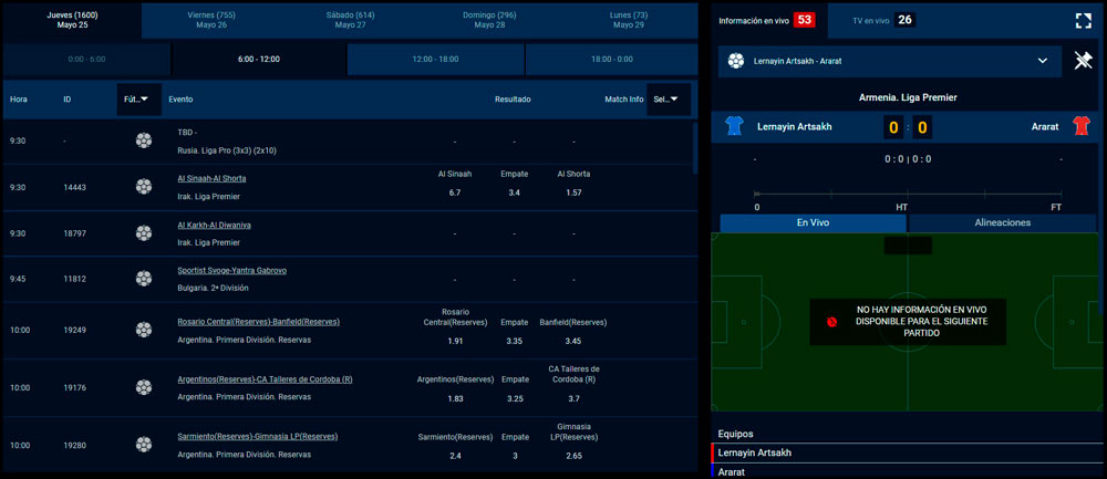 Sports Betting Calendar