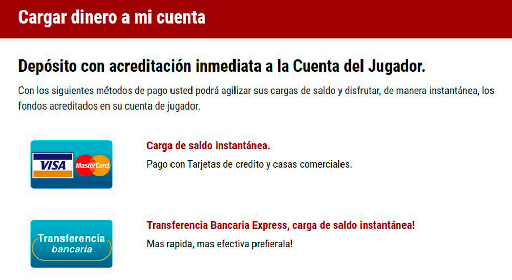 Deposit winchile