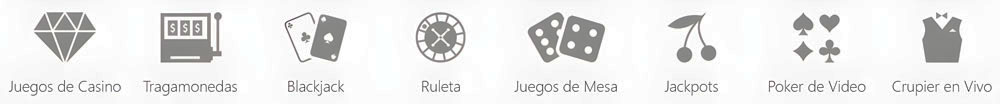 Selección de juegos en la plataforma