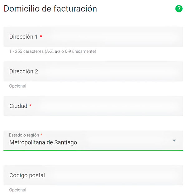 Guía de registro