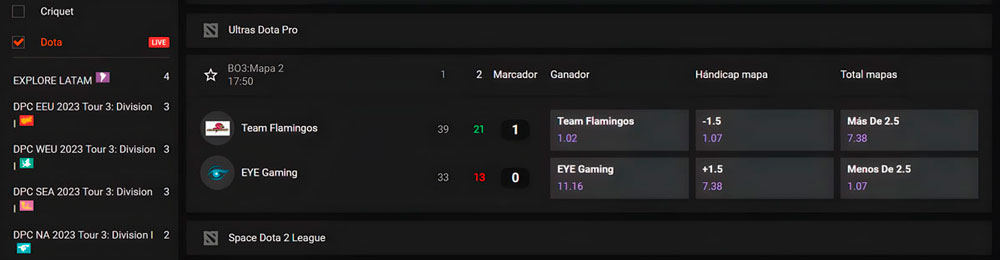 Dota 2 Apuestas